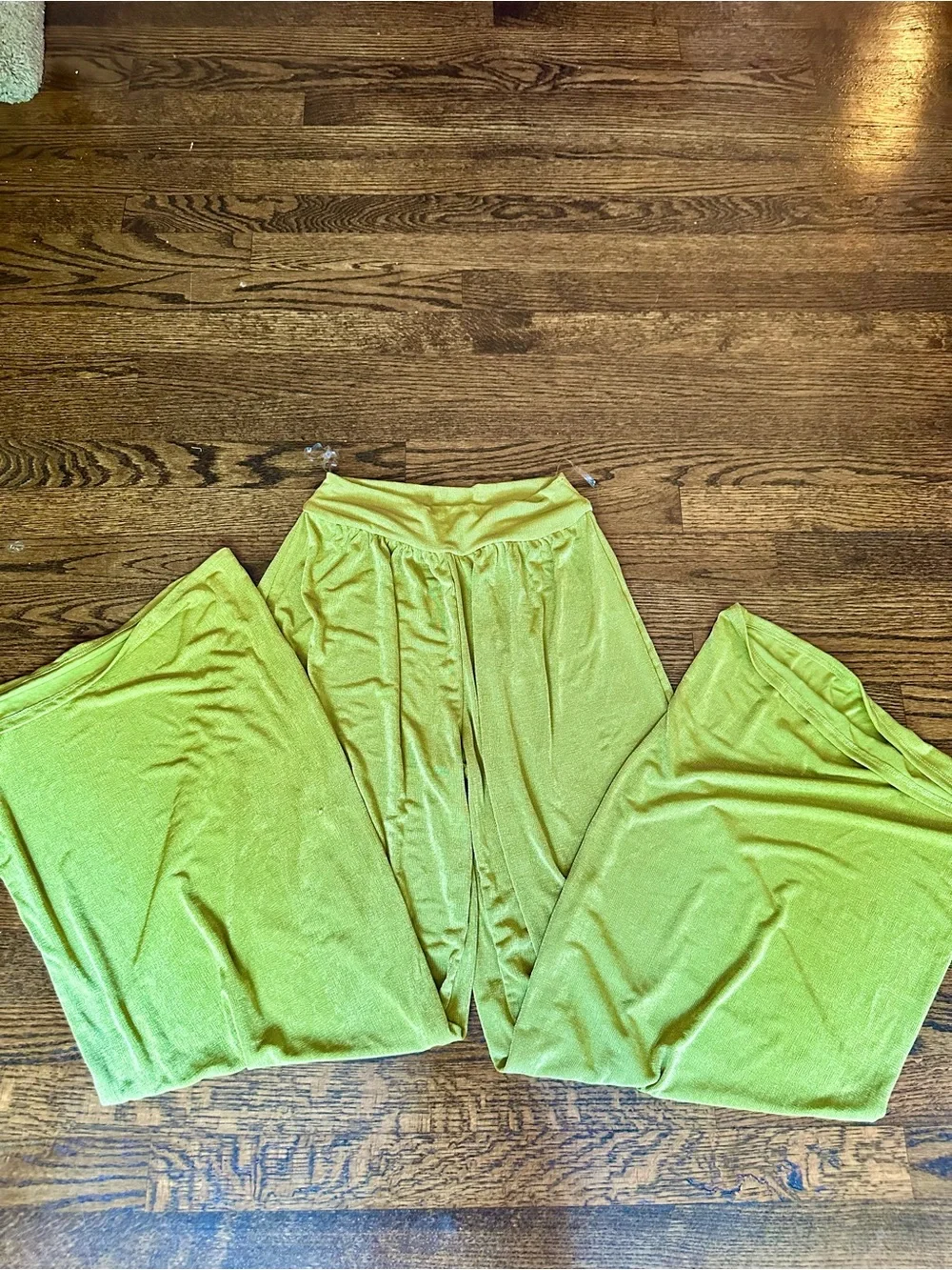 Akira Green Chartreuse Pants, Size L
